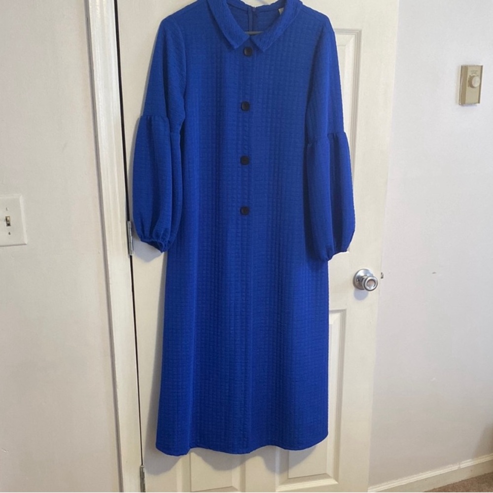 Zadie Bs Elegant Blue Women's Dress
